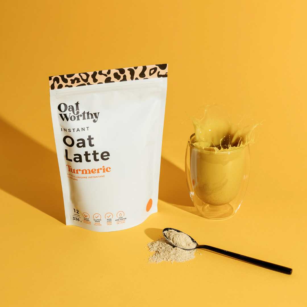 Instant Oat Milk Turmeric Latte