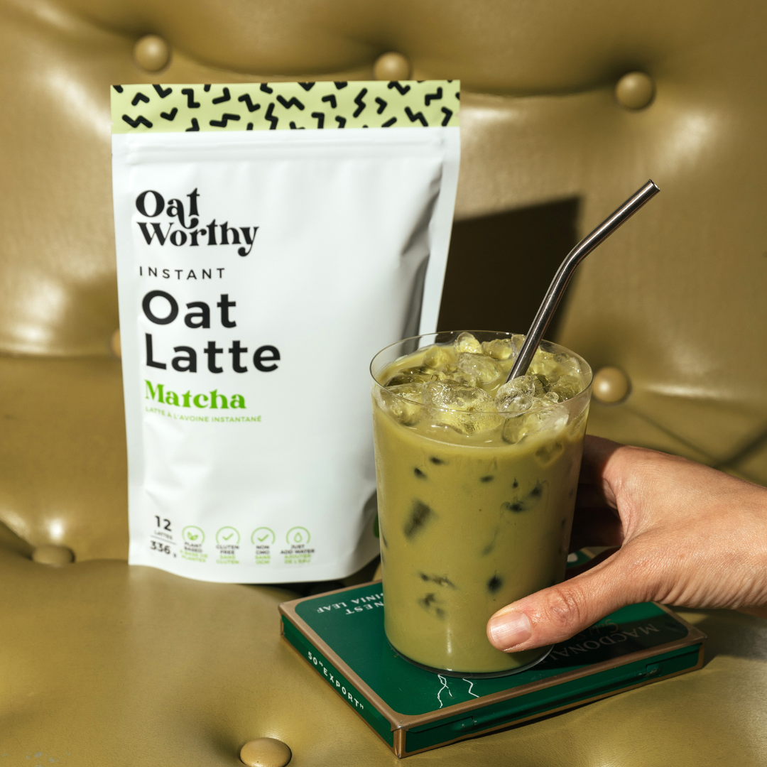 Instant Oat Milk Matcha Latte